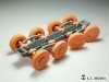 E.T. Model P35-106 WWII German Sd.Kfz.234 Large Diameter Weighted Wheels Type.6 1/35
